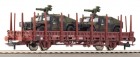 66693  Roco Stake car Loaded with 2 Hummers